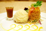 Chaine Chef Special Pick of the Month-Fried Shrimp Cakes with Fruits & Vegetables