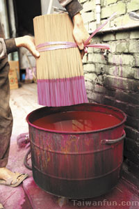 Daya district's Zhu Qing-chun Incense Shop