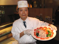 Japanese-Style Mixed Pork and Vegetable Salad 