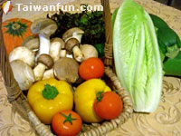 Old English Vegetable and Mushroom Pudding
