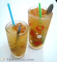 Jinshu Pineapple with Crushed Ice 