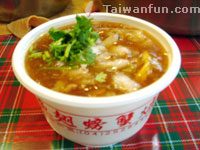 Shark's Fin & Crab Thick Soup, Wulu Steamed Shrimp Meat Balls 