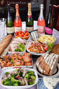 Preparing a house party for New Year's Eve