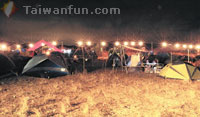STARS ABOVE CANVAS: CAMPING IN CENTRAL TAIWAN