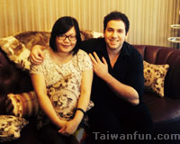 Adam (England) and Xiaoyu (Taiwan)