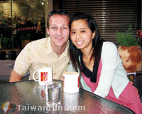 Ben Bartlett (Canada) and Monica Chang (Taiwan)