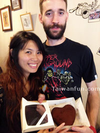 Pineiro Clement (France) and Lisa Huang (Taiwan)