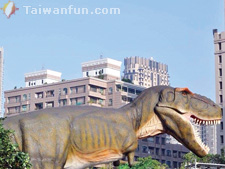 Taichung hosts its own 'Jurassic Park'