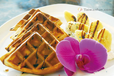 Fruit Waffle (or Pancake)